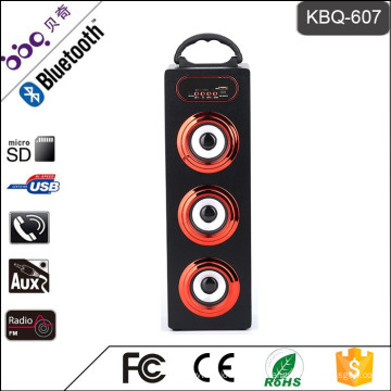 Orador do Subwoofer do BBQ KBQ-607 15W 1200mAh Bluetooth mini